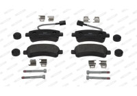 Bromsbeläggssats, skivbroms PREMIER ECO FRICTION FVR4950 Ferodo