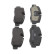 Bromsbeläggssats, skivbroms PREMIER ECO FRICTION FVR5013 Ferodo, miniatyr 5