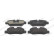 Bromsbeläggssats, skivbroms PREMIER ECO FRICTION FVR5013 Ferodo, miniatyr 2
