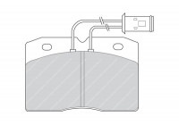 Bromsbeläggssats, skivbroms PREMIER ECO FRICTION FVR511 Ferodo