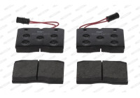 Bromsbeläggssats, skivbroms PREMIER ECO FRICTION FVR511 Ferodo