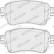 Bromsbeläggssats, skivbroms PREMIER ECO FRICTION FVR5120 Ferodo, miniatyr 2