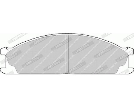 Bromsbeläggssats, skivbroms PREMIER ECO FRICTION FVR641 Ferodo, bild 5