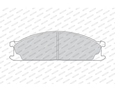 Bromsbeläggssats, skivbroms PREMIER ECO FRICTION FVR641 Ferodo, bild 4