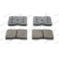 Bromsbeläggssats, skivbroms PREMIER ECO FRICTION FVR655 Ferodo, miniatyr 2
