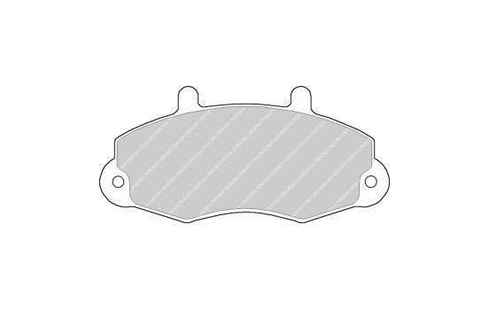Bromsbeläggssats, skivbroms PREMIER ECO FRICTION FVR700 Ferodo