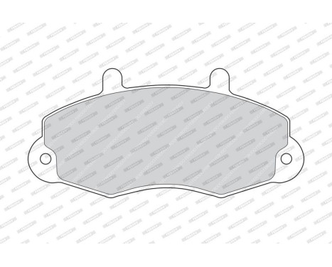 Bromsbeläggssats, skivbroms PREMIER ECO FRICTION FVR700 Ferodo, bild 3