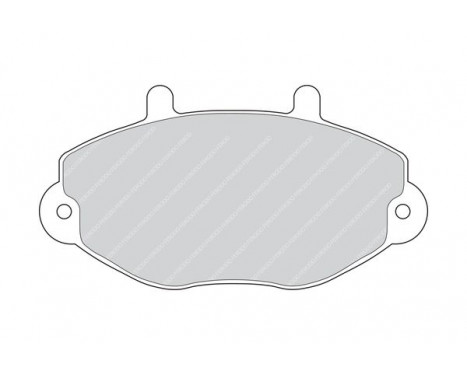 Bromsbeläggssats, skivbroms PREMIER ECO FRICTION FVR701 Ferodo, bild 3