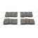Bromsbeläggssats, skivbroms PREMIER ECO FRICTION FVR805 Ferodo, miniatyr 4