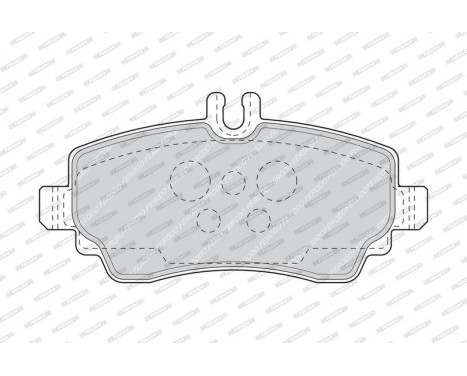 Bromsbeläggssats, skivbroms PREMIER FDB1356 Ferodo, bild 4