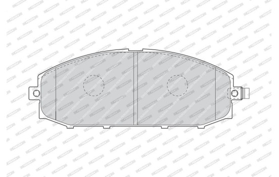 Bromsbeläggssats, skivbroms PREMIER FDB1577 Ferodo, bild 4