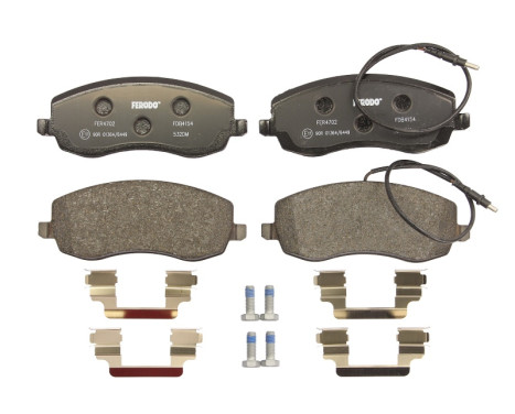 Bromsbeläggssats, skivbroms PREMIER FDB4154 Ferodo
