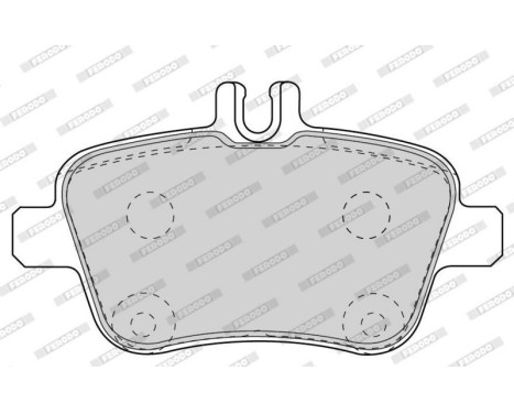 Bromsbeläggssats, skivbroms PREMIER FDB4163 Ferodo, bild 4