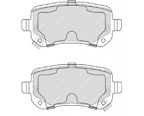 Bromsbeläggssats, skivbroms PREMIER FDB4196 Ferodo, bild 2