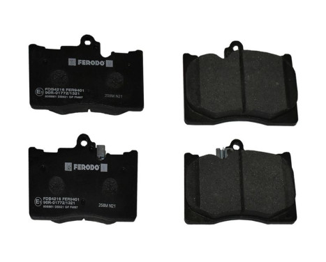 Bromsbeläggssats, skivbroms PREMIER FDB4216 Ferodo, bild 2