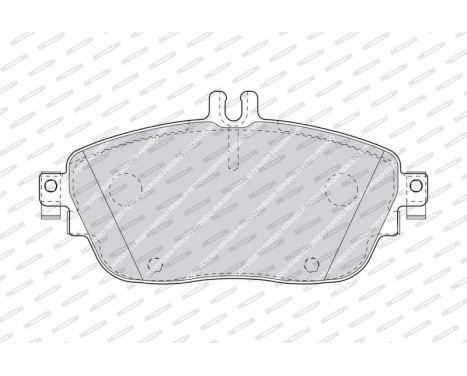 Bromsbeläggssats, skivbroms PREMIER FDB4245 Ferodo, bild 3