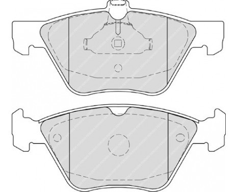 Bromsbeläggssats, skivbroms PREMIER FDB4289 Ferodo, bild 2