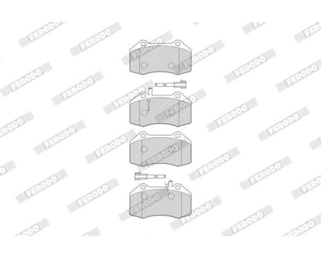 Bromsbeläggssats, skivbroms PREMIER FDB4320 Ferodo, bild 3