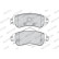 Bromsbeläggssats, skivbroms PREMIER FDB4336 Ferodo, miniatyr 3