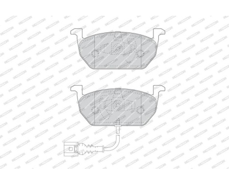 Bromsbeläggssats, skivbroms PREMIER FDB4454 Ferodo, bild 3
