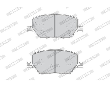 Bromsbeläggssats, skivbroms PREMIER FDB4688 Ferodo, bild 2