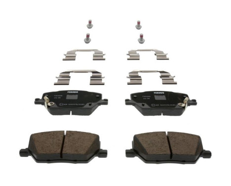 Bromsbeläggssats, skivbroms PREMIER FDB4688 Ferodo