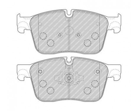 Bromsbeläggssats, skivbroms PREMIER FDB4894 Ferodo, bild 2