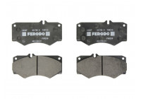 Bromsbeläggssats, skivbroms PREMIER FVR239 Ferodo