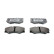 Bromsbeläggssats, skivbroms PREMIER FVR239 Ferodo, miniatyr 2