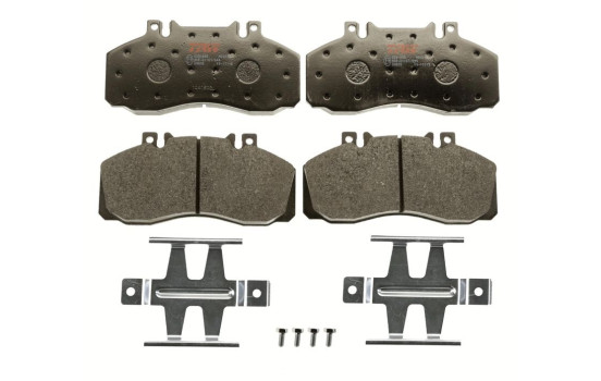 Bromsbeläggssats, skivbroms PROEQUIP GDB1695 TRW, bild 3
