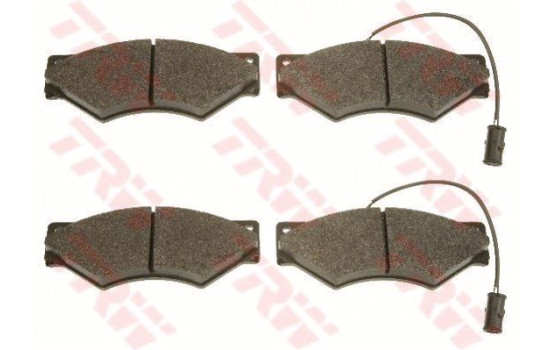 Bromsbeläggssats, skivbroms PROEQUIP GDB5062 TRW