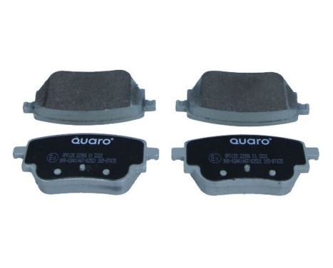 Bromsbeläggssats, skivbroms QP0128 Quaro