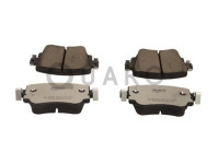 Bromsbeläggssats, skivbroms QP0399C Quaro