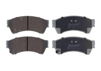 Bromsbeläggssats, skivbroms QP0533 Quaro