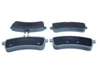 Bromsbeläggssats, skivbroms QP1026 Quaro