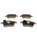 Bromsbeläggssats, skivbroms QP1035 Quaro