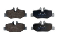 Bromsbeläggssats, skivbroms QP1258 Quaro
