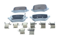 Bromsbeläggssats, skivbroms QP2053 Quaro