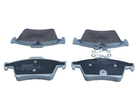 Bromsbeläggssats, skivbroms QP2208 Quaro