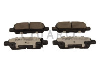 Bromsbeläggssats, skivbroms QP2605C Quaro