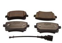 Bromsbeläggssats, skivbroms QP2724C Quaro