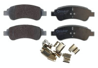 Bromsbeläggssats, skivbroms QP2989 Quaro