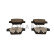 Bromsbeläggssats, skivbroms QP3025C Quaro