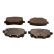 Bromsbeläggssats, skivbroms QP3169C Quaro