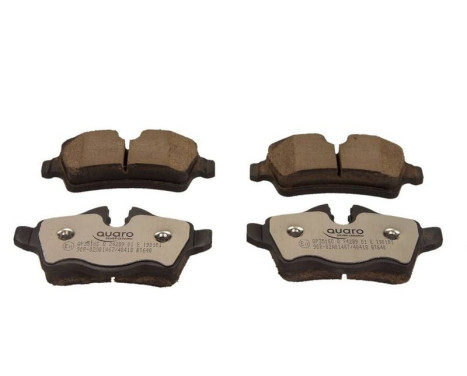 Bromsbeläggssats, skivbroms QP3516C Quaro