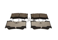 Bromsbeläggssats, skivbroms QP3634C Quaro