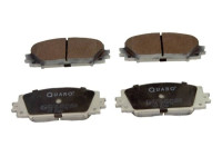 Bromsbeläggssats, skivbroms QP3706 Quaro