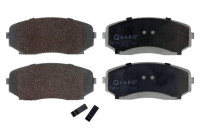Bromsbeläggssats, skivbroms QP3846 Quaro