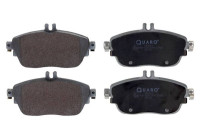 Bromsbeläggssats, skivbroms QP4012 Quaro