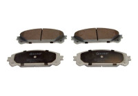 Bromsbeläggssats, skivbroms QP4019 Quaro